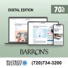 Barron's Subscription for 2 Years with a 70% Discount