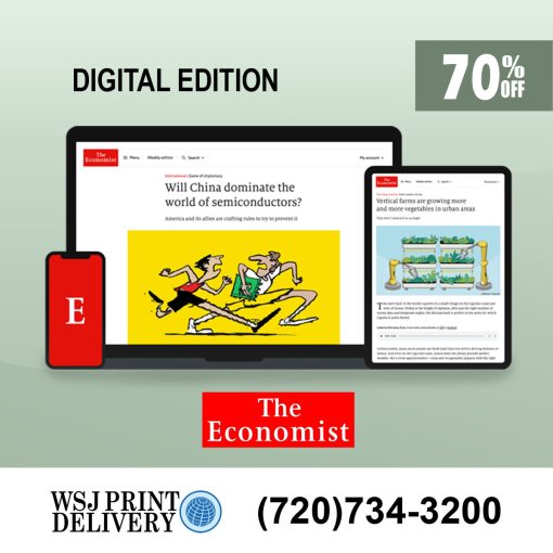 The Economist Newspaper Subscription 2-Year at 70% Off