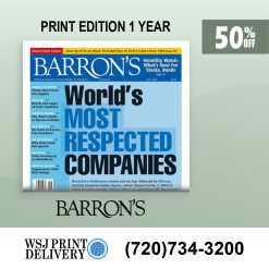 Barron's Print Subscription